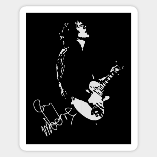 gary moore sillouette Sticker